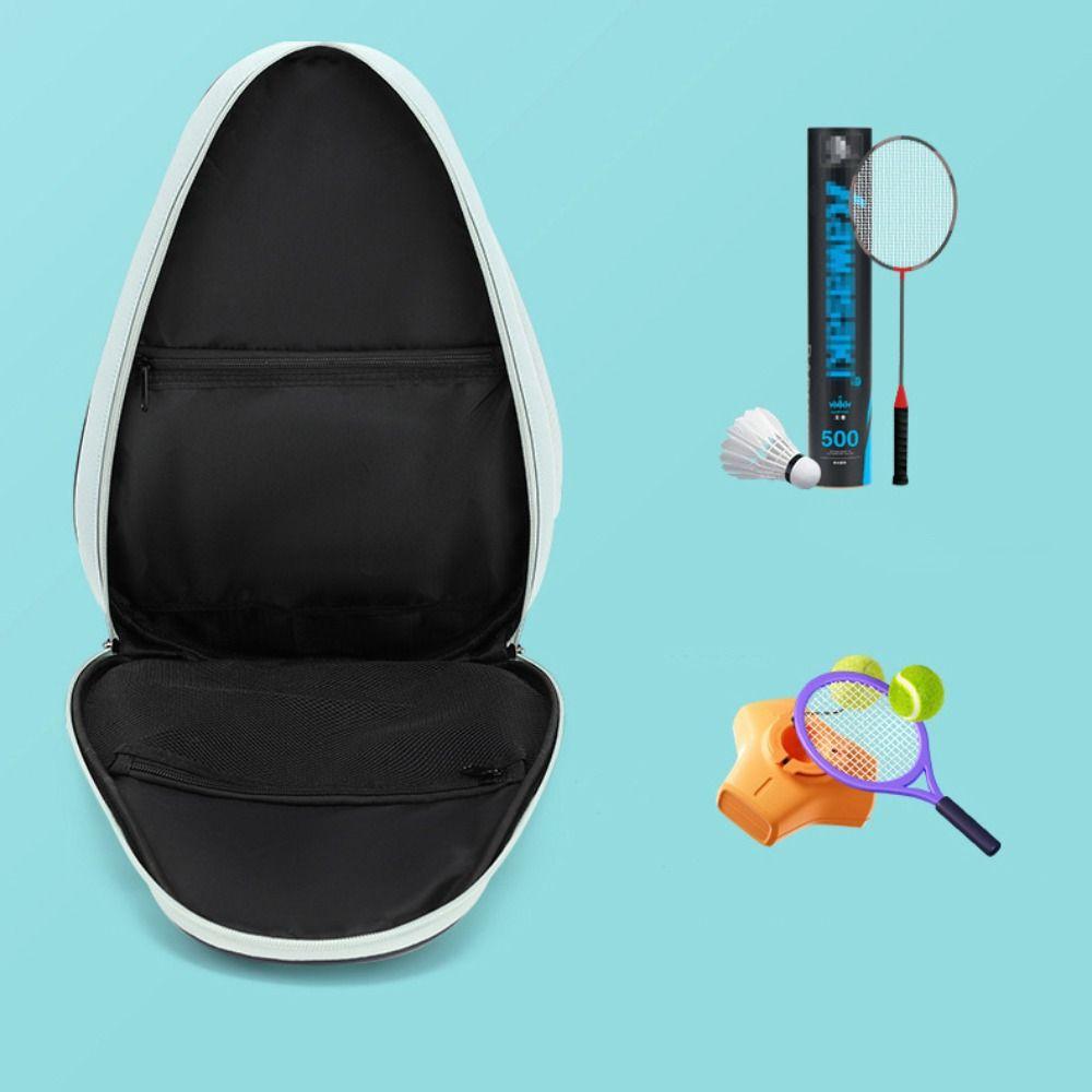 Водонепроницаемая легкая сумка-слинг на молнии для бадминтонных ракеток, тренажеров и оборудования для спортзала
