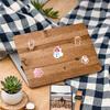 35 шт. Мультяшные наклейки Снеговик Милые зимние наклейки для DIY Забавные наклейки для ноутбука Багажа Скрапбукинга Дневника Наклейка Гитара