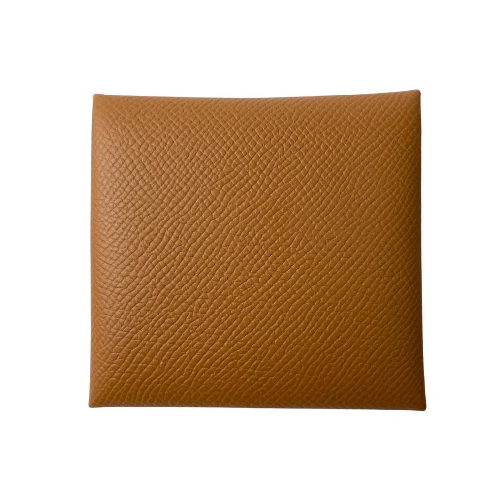 Подержанный золотой кошелек для монет HERMESCoin Женский