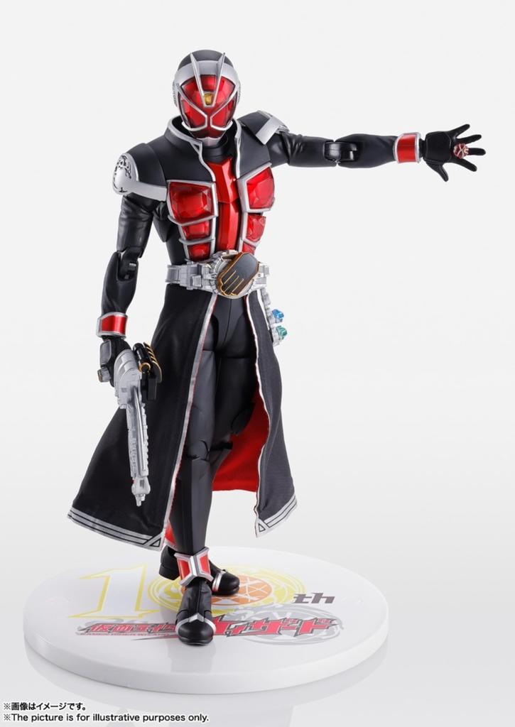 TAMASHII NATIONS Kamen Rider Wizard Flame Style 10th Anniversary 145mm окрашенная подвижная фигурка SHFiguarts (Синкочо Сейхо) Вер. Прибл.