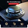 3 Gifts Solar Rotating Automatic Car Perfume Diffuser Deicer Car Antifreeze Snow Removal Instrument Dashboard Decoration