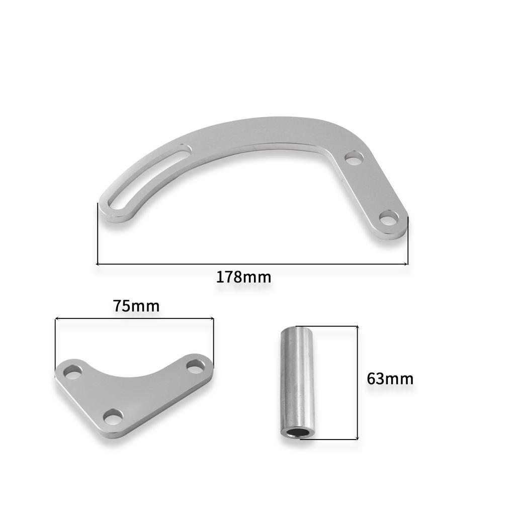Комплект кронштейнов привода насоса гидроусилителя руля генератора BBC 551490