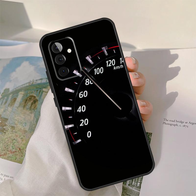Крутой ретро-спидометр Чехол для Samsung Galaxy A16 A26 A56 A36 A06 A52 A53 A33 A13 A34 A54 A14 A15 A35 A55 A22 A32