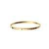 Micro -Embedded Bracelet Eternal Love Titanium Steel Gold -Plated Buckle Simple And Versatile Bracelet