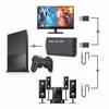 Совместимый конвертер HDMI-PS2, аудио- и видеоадаптер с аудиокабелем 3,5 мм, поддерживает все режимы отображения Ps2 480i 480p 576i для ПК