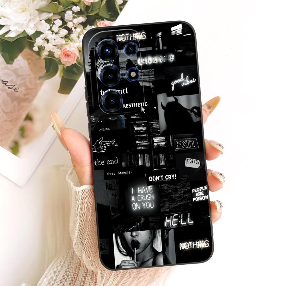 Для Itel S26 Ultra 5G Чехол Роскошный Космический Вулкан Расписной Мягкий Силикон Конфетный Цвет Защитный Чехол Для Itel Super S26 Ultra Чехол