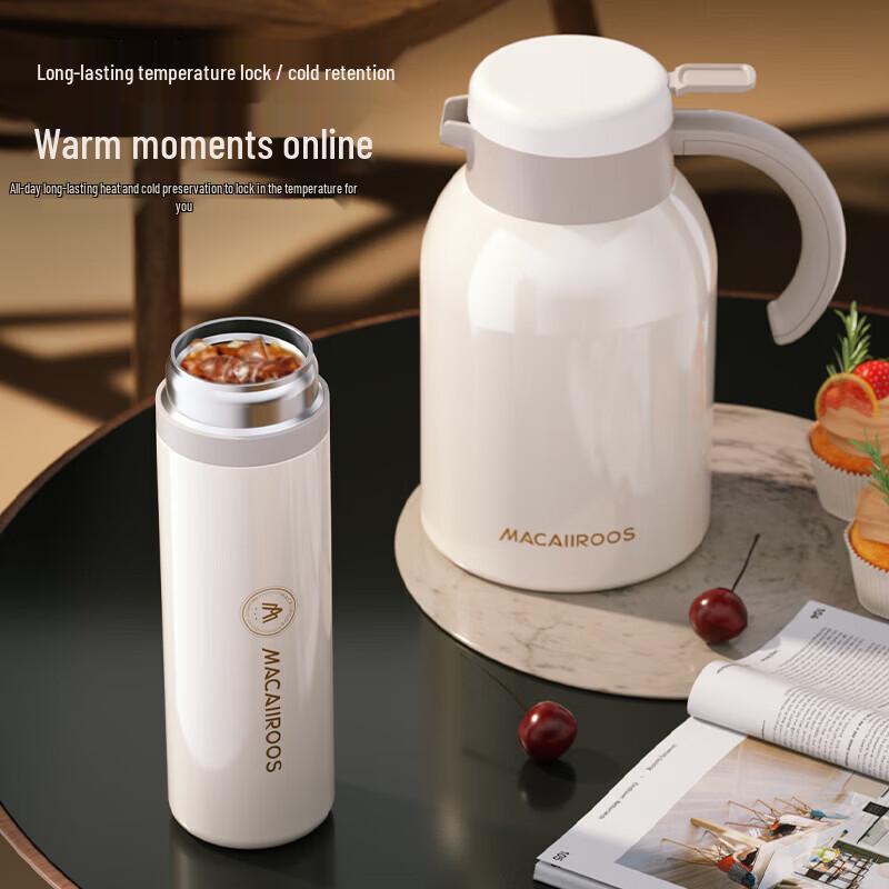 Macaiiroos MC-2002BH Vacuum Insulated Carafe and Mug Set