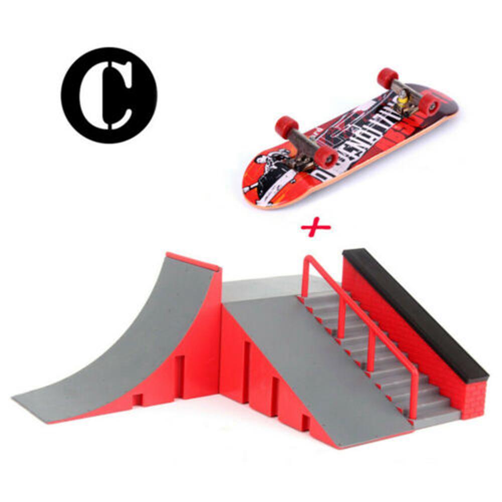 Мини-фингерборд, скейтборд и рампа для скейт-парка, игровая площадка для детей