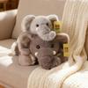 Stuffed Animals Elephant Plush Doll Back Cushion Elephant Doll Stuffed Elephant Toy  Baby Infants