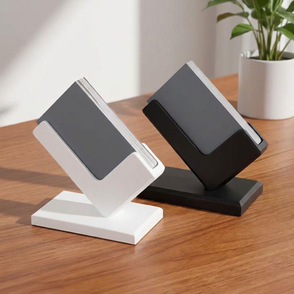 3D Printing Card Display Stand Industrial Style Name Card Organizer Business Card Holder Daily Use