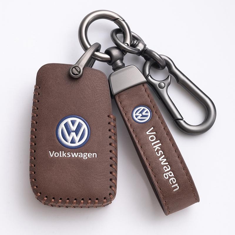 For VOLKSWAGEN Car smart Key Cover Case Shell Fob Holder Protector for VW Polo A7 Kodiaq Seat Ateca Leon Golf 7 MK7 VII Tiguan a