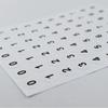 12 Sheets Craft Self Adhesive Classification Sticky Distinguish Number Stickers Package Label Tags
