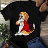 Beagle Mom Tattoo Dog T-Shirt - Funny Beagle Lover Gift