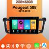 Android Carplay Car Radio For Peugeot 508 2011-2018 Multimedia Player Head Unit Stereo GPS Navigation BT WIFI 2+32GB