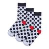 Urban Classics Unisex Adult Basic Polka Dot Socks (Pack of 3)