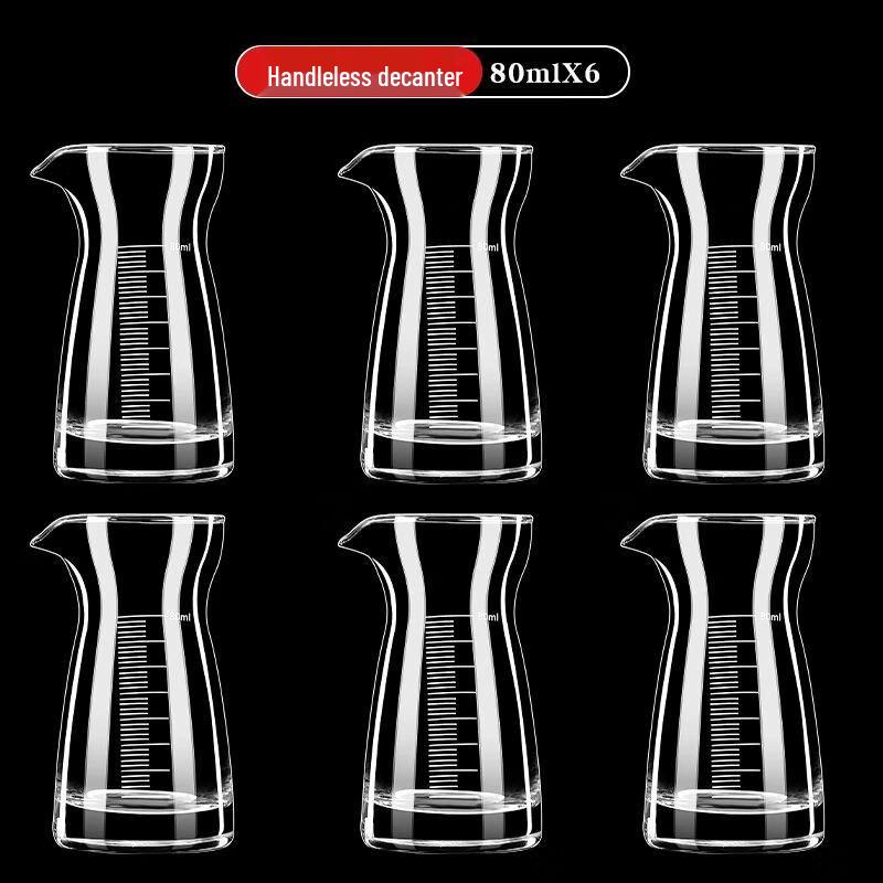 Премиальный набор стеклянных декантеров для ликера и вина Xuan Kun Pai