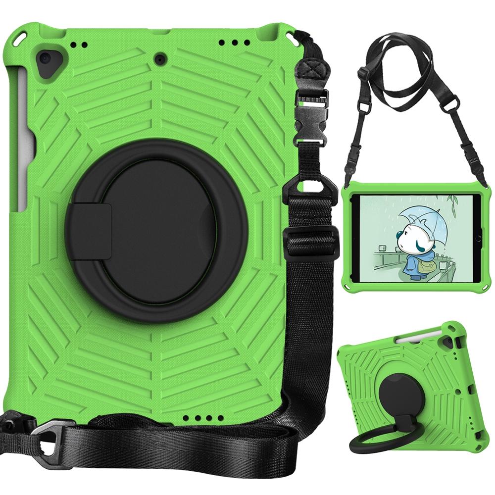 Для Apple iPad 10.2 2019 2020 2021 7th 8th 9th Gen A2197 A2270 A2602 A2604 чехол EVA Kids Safe Pull Ring противоударный плечевой ремень подставка чехол для планшета