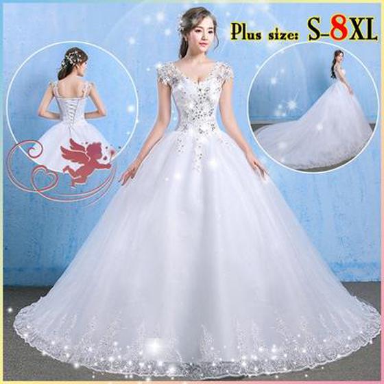 Свадебное Платье На Одно Плечо Лето Большой Размер Бриллиант Невесты Свадьба Роскошные Длинные Хвосты