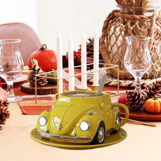 Кружка для кофе в форме жука, ручная работа, смола, чашка для чая с жуком, декор для дома и офиса