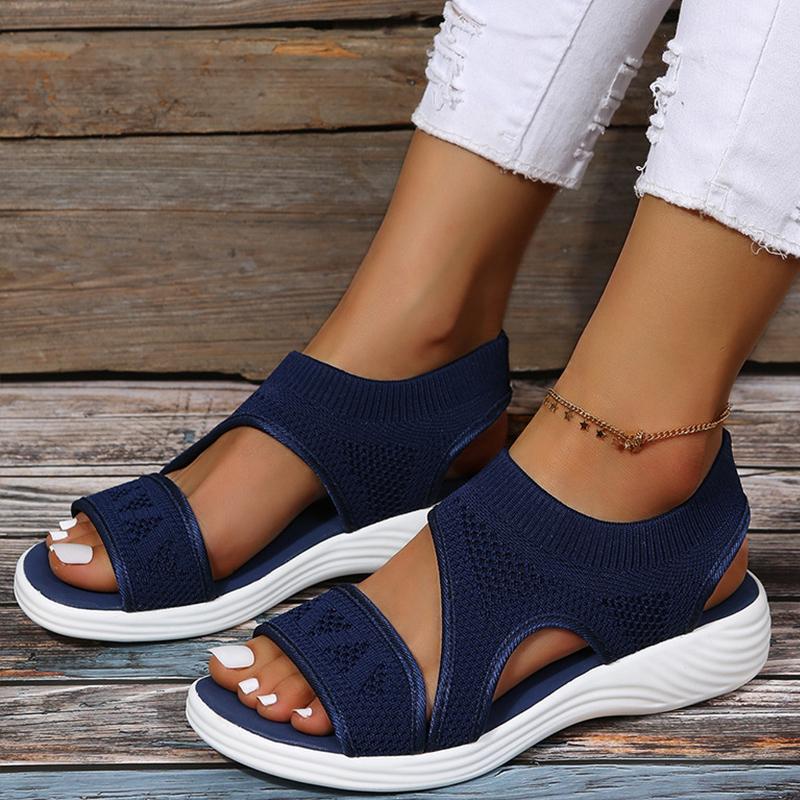 Fashion Women Sandals Classics Summer Sandalias Mujer 2024 Casual Flat Shoes For Women Soft Bottom Summer Footwear Luxury Sandals Female