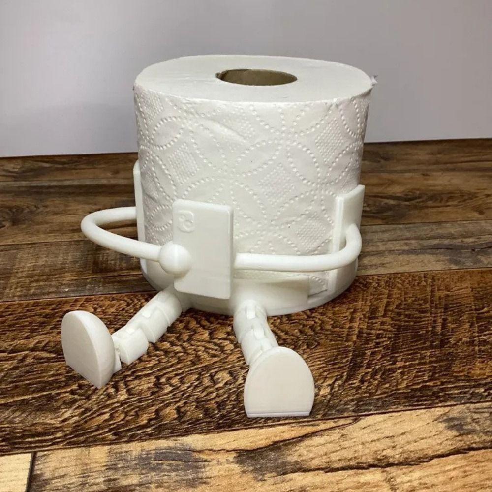 Reusable 3D Printed Tissue Holder Simple Tissue Towel Roll Dispenser Tissue Box