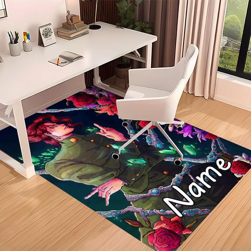 Custom personalization JoJo's Bizarre Adventure Print Area Rug - Soft, Washable Non-Slip Indoor Mat,Living Room,Home&Office Decorative Rug