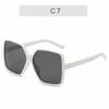 Oversized Square Sunglasses for Women and Men UV Protection Eyeglasses Retro Big Frame Sun Glasses Fashion Shades