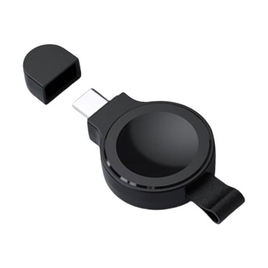 Magnetic Wireless Watch Charger Portable Pocket-Sized Smartwatch Charger Type-C Charging Dock Station for Apple Watch 8 7 6 5 4 3 2 1 SE