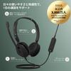 Jabra Стереогарнитура Evolve 10 с бинауральными наушниками USB и микрофоном, кожаная амбушюра с шумоподавлением для комфорта, USB-A, на весь день