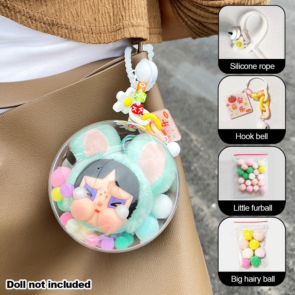 Акриловый полый рождественский шар своими руками прозрачные шарики наполняемые безделушки елочные подвесные украшения для дома подарки для вечеринки декор