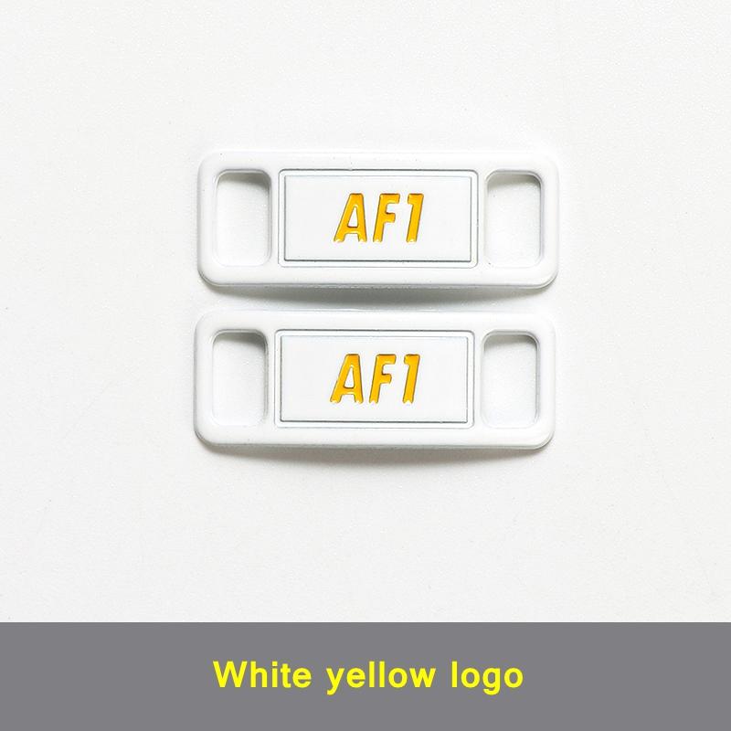 НОВЫЙ 1 пара Металлические пряжки для шнурков AF1 Украшение для обуви Подходит для всей обуви Кроссовки Аксессуары для обуви Пряжка для плоских шнурков