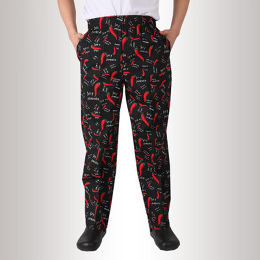 Штаны для гостиничной униформы, полосатые брюки для поваров на кухне, эластичные брюки для официантов в ресторанах