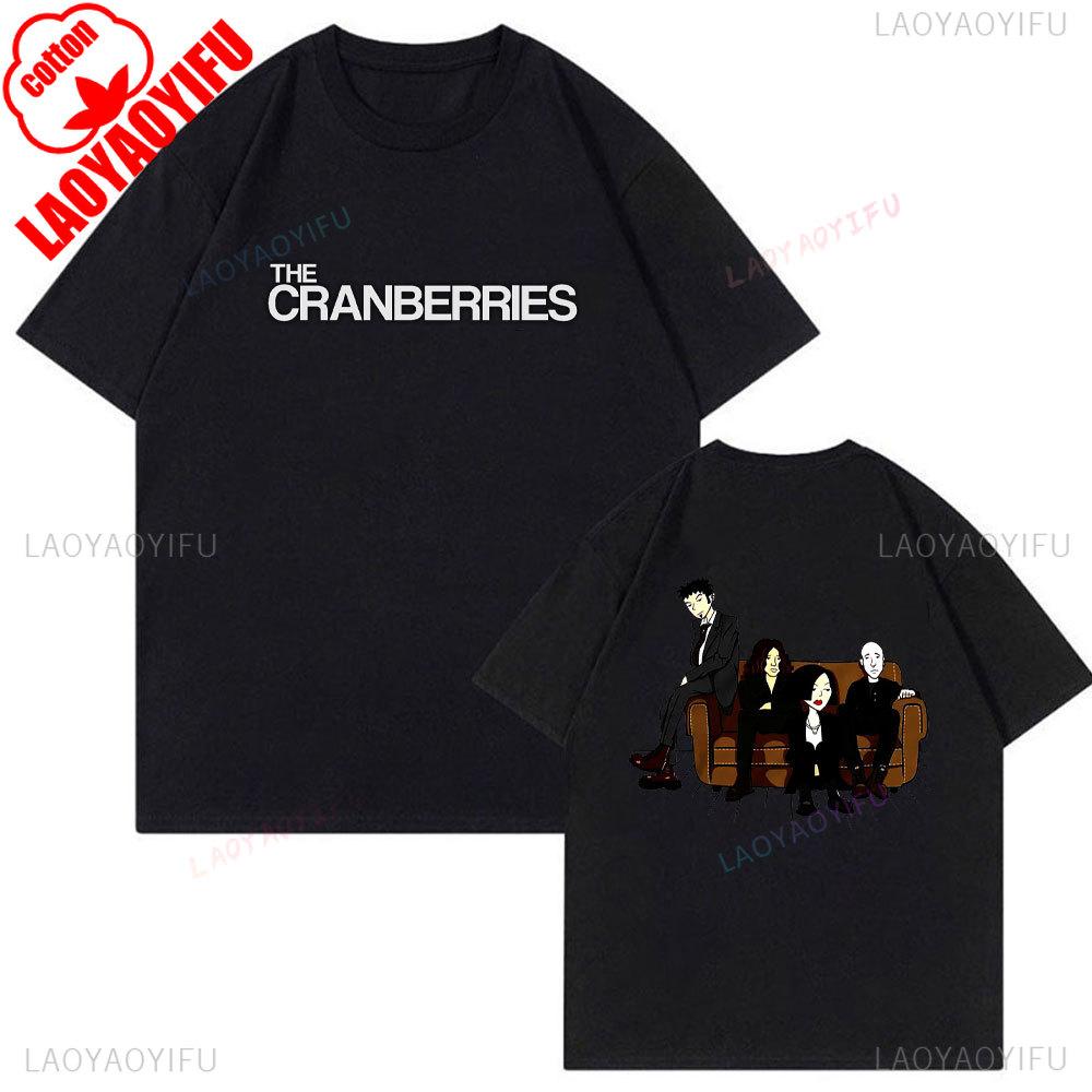 80-е 90-е The Cranberries Linger 1993 Альтернативный рок Текст песни Унисекс Футболка Графические футболки Винтажная футболка Летние хлопковые футболки