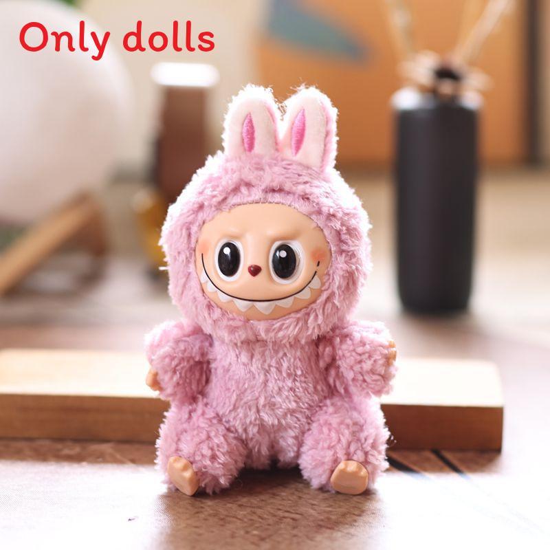 Face Pvc Cute Doll Pendant Plush Toy With Short Plush For Children