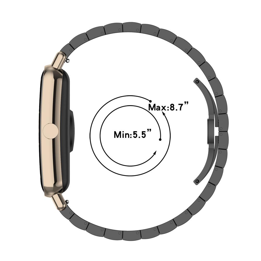 Watch Band Compatible for Huawei Watch FIT Mini Smartwatch Stainless Steel Metal Replacement Strap Smart Watch