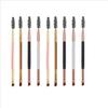 Beauty Double-Ended Eye Brow Makeup Brush Private Label Eyelash Make up Brushes Beauty Tools