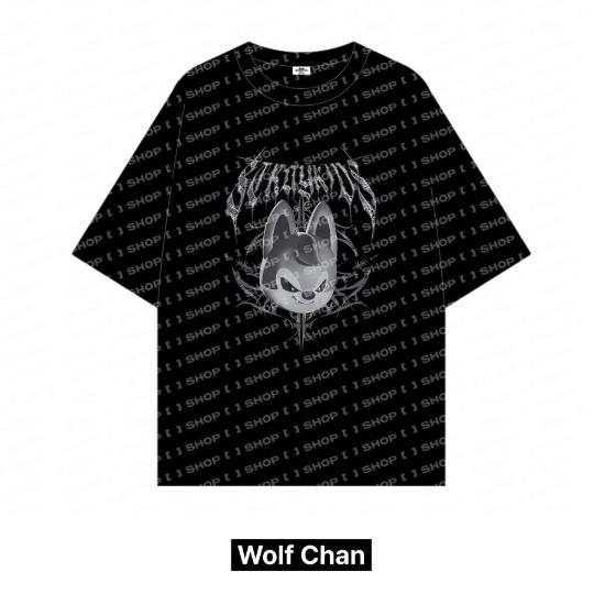 Предварительный заказ футболки Stray Kids EVIL SZKOO World Tour dominATE