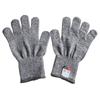 Anti Cut Proof Gloves 1Pair Grey Black HPPE EN388 ANSI Anti-cut Level 5 Safety Work Gloves Thickness Cut Resistant Gloves Tools
