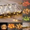 20led Hanging 2m Christmas Lights Snowflake Candy Cane Xmas Tree Powered Battery
