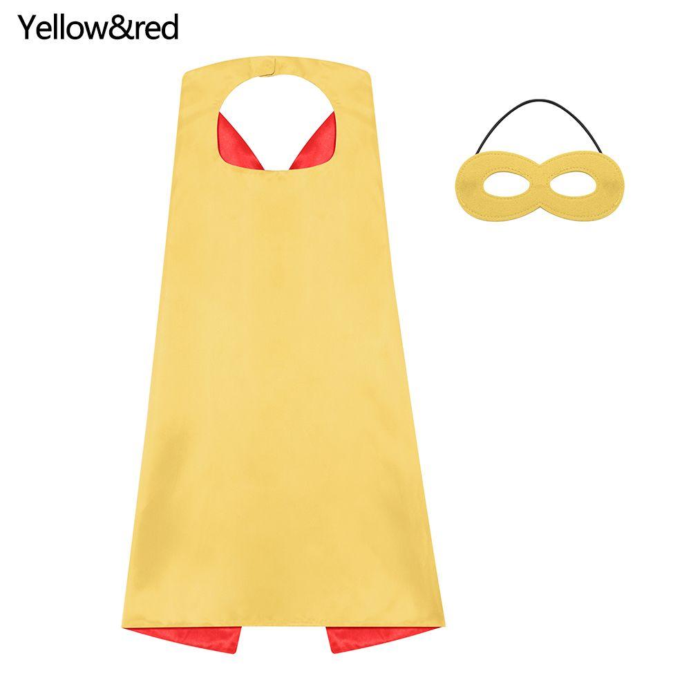 Фестиваль маскарадный костюм Хэллоуин косплей супер герой плащ маска мальчики девочки плащ супергерой костюмы