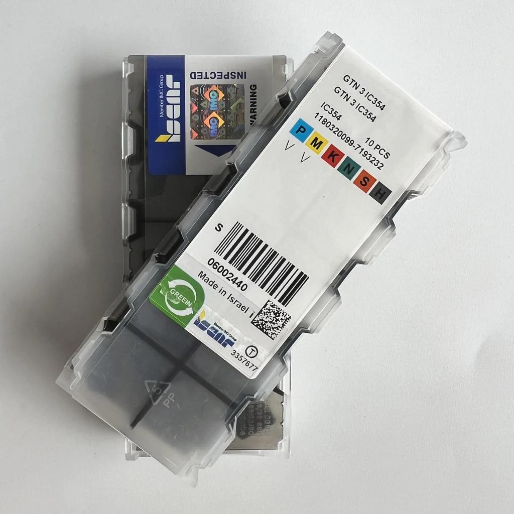 ISCAR / GTN3 IC354 /Industrial Indexable Carbide Inserts 10 Pcs