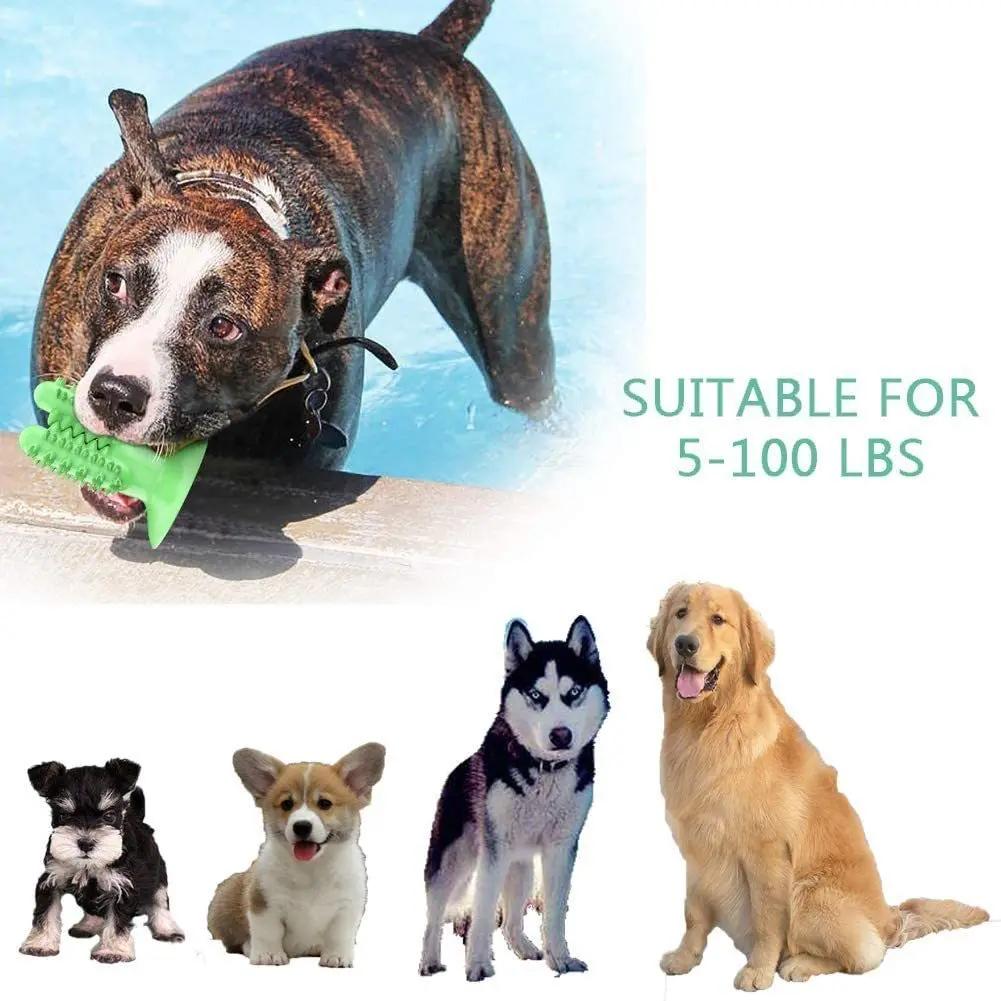 НОВЫЕ игрушки для собак, зубная щетка, интерактивная игрушка для обучения чистке зубов IQ, прочная, для маленьких и средних собак, для щенков, для жевания