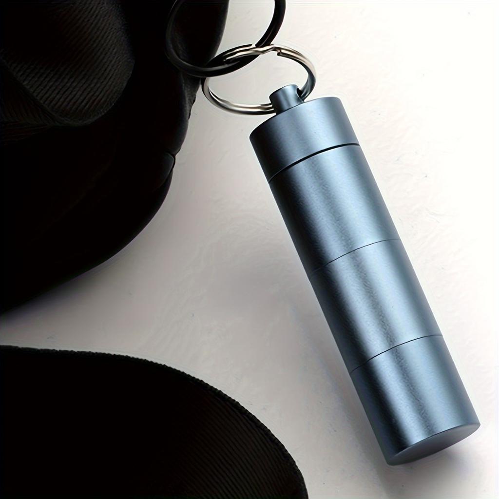 1 шт.-Герметичная банка для таблеток для оказания первой помощи на открытом воздухе, компактная и портативная аптечка для экстренной медицины, портативная водонепроницаемая банка для лекарств