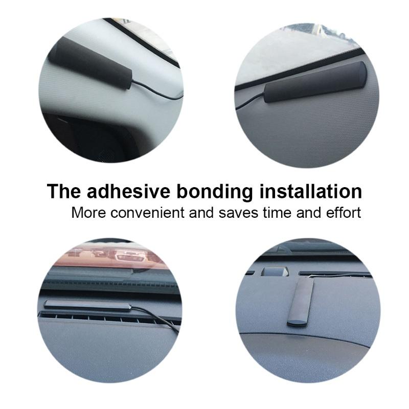 FM DAb DAb Цифровая радиоантенна 5M SMA 20db 5v 15mA Клейкая монтажная антенна