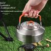 1.5L 304 Stainless Steel Camping Kettle