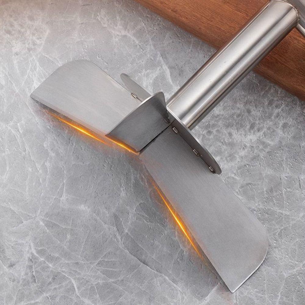 3/4 Divided Dough Divider Stainless Steel Dough Chopper Multifunctional Pizza Cutter  Baking Tools