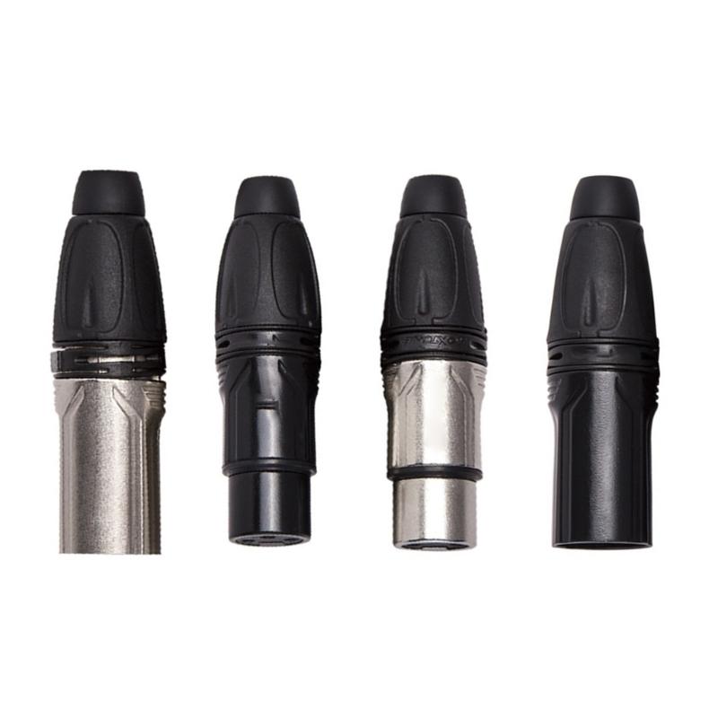 3Pin Male Female Auditory Connector for Mixing Consoles and Amplifiers with Metal Shell Durability