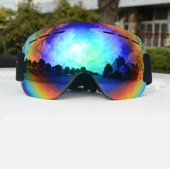 Лыжные очки, двойные противотуманные, большие сферические мужские и женские лыжные очки для улицы