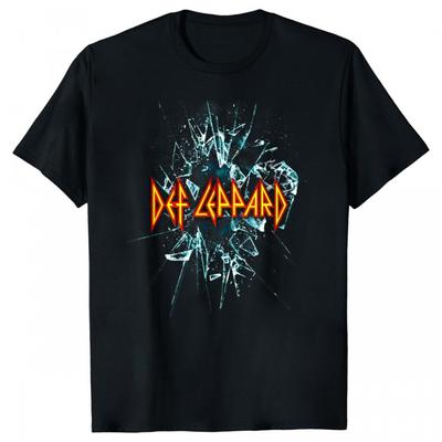 Хлопковая футболка унисекс Def Leppard для взрослых