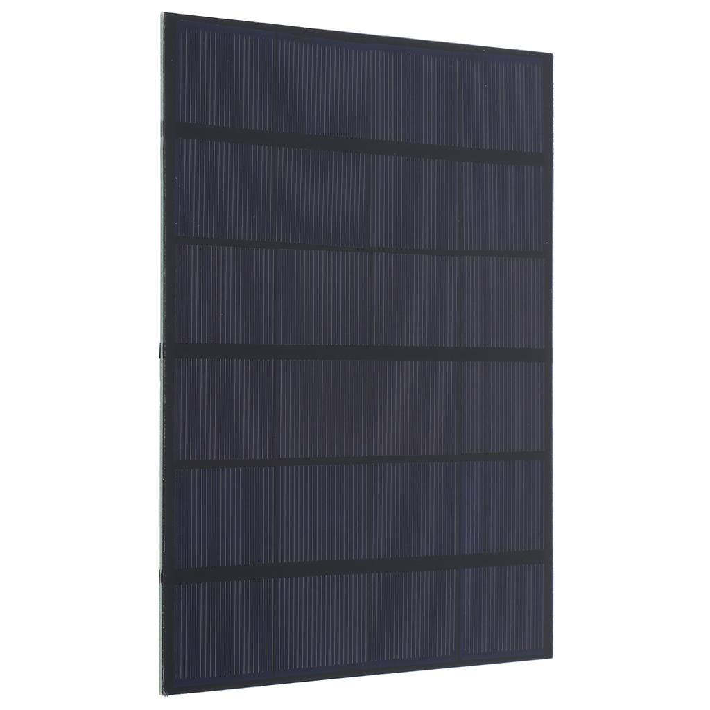 3.5W 6V портативная мини поликристаллическая кремниевая солнечная панель для солнечного света постоянного тока зарядки аккумулятора